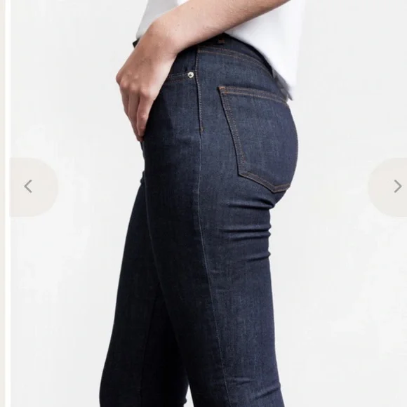 Acne Dark Blue Skinny Jeans - Picture 5 of 15